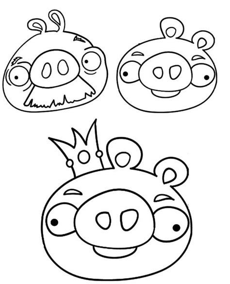 Birds pig png go download. Pin oleh BulkColor di Angry Bird Pigs Coloring Pages