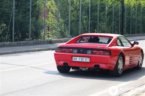 300 ps), was mounted longitudinally and coupled to a transverse manual gearbox, like the mondial t with which the 348 shared many components. Ferrari 348 TB - 1 March 2020 - Autogespot