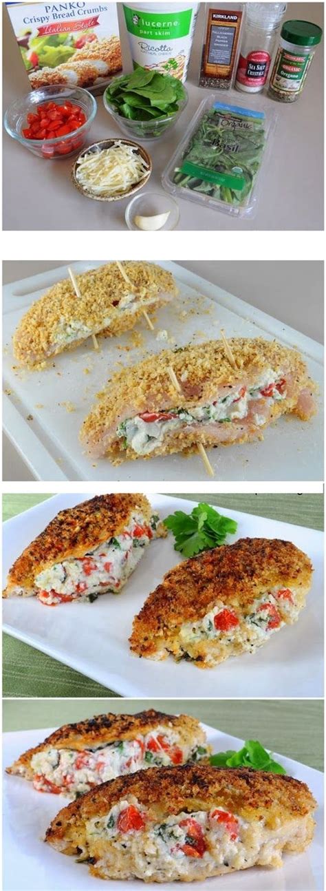 Preparation preheat oven to 450°f with rack in middle. Panko Stuffed Crusted Chicken Recipe. I Couldn't Believe ...