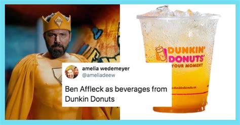 It was founded by william rosenberg in quincy, massachusetts, in 1950. This Twitter Thread Compares Ben Affleck to Dunkin' Drinks ...