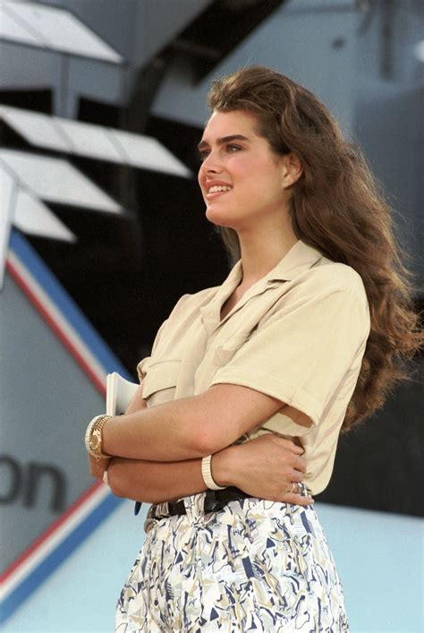 Brooke shields was the most controversial (slutty) actress/model of the late 1970s to early 1980s. There's diamonds and pearls in your hair. | silver velvet sky
