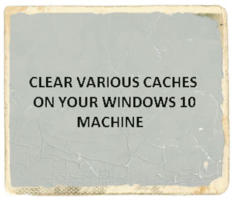 How to clear and reset external display cache in windows 10. Clear Cache Memory In Windows 10 - How to Flush Memory Cache and Boost Your PC / I hope this ...