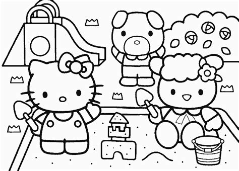 Disegni hello kitty da colorare. Hello Kitty - Colora i disegni di Hello Kitty