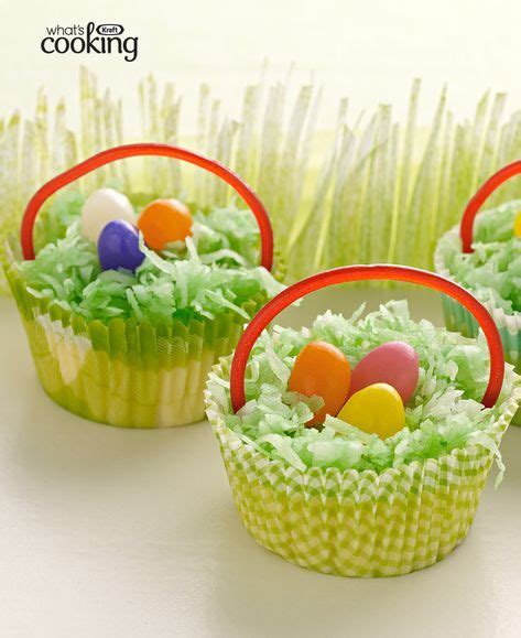 49 best easter crafts to cherish this season. Find a spot to hide these Mini Cheesecake Baskets while ...