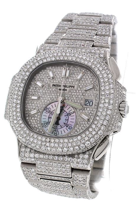 Additionally, when searching for vintage patek philippe watches for sale, one immediately notices their rarity—another key factor contributing to patek philippe watch prices. Patek Philippe Nautilus Custom Diamonds Men's Watch 5980 ...