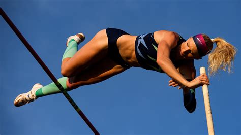 The men's pole vault was one of four men's jumping events on the athletics at the 1964 summer olympics program in tokyo. Olympic pole vaulter Sandi Morris clears world-best height ...