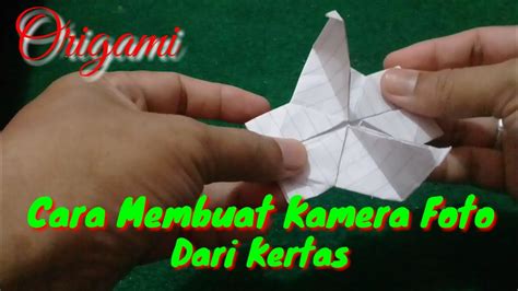 Cara membuat rumah 3d dari kertas origami sangat mudah dan sederhana,bisa menggunakan kertas origami atau kertas yang. CARA MEMBUAT KAMERA FOTO DARI KERTAS | ORIGAMI - YouTube