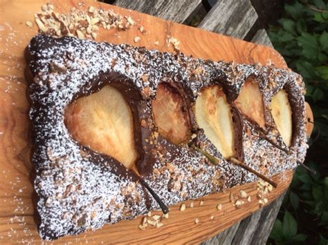 Im vorgeheiztem ofen bei 180°c für ca. Birnen-Nuss-Kuchen - Keksseligkeiten - Keksrezepte und ...