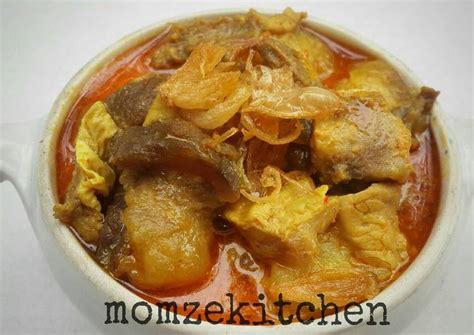 Daging kambing biasanya diolah menjadi sate, gulai, dan sop kambing. Resep Kikil Kepala Kambing - Resep Krengseng Kepala Kambing Lombok Ijo oleh Endang ...