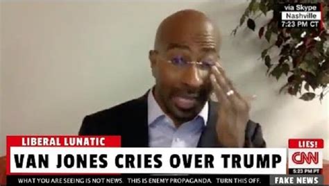 While cnn called the election for joe biden, van jones was overcome with so much emotion, he began tearing. CNN Host Cries After Trump Blames 'Both Sides'