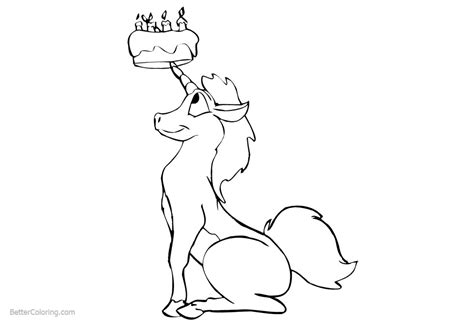 Maybe you would like to learn more about one of these? Unicorn Coloring Pages Happy Birthday Clipart - Free ...