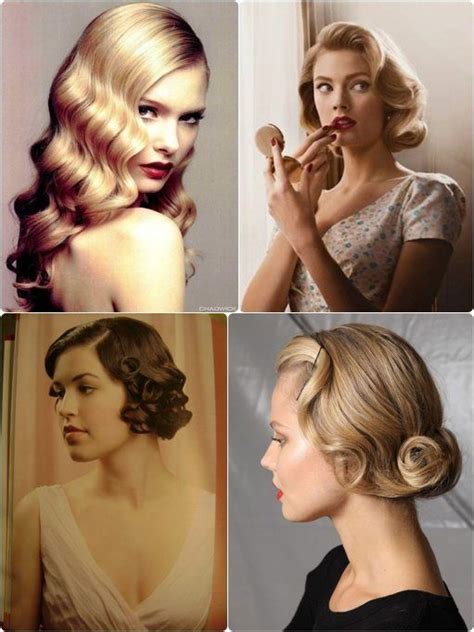 Mais qui dit coiffure courte ne veut pas dire coiffure sans aucun style. Inspiration coiffures vintage | Coiffures vintage ...