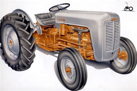 The ferguson fe35 (massey harris ferguson company) was manufactured from 1956 until part way through 1957 when production continued under the massey ferguson badge and red and grey livery. Foto Ferguson FE 35 #219521