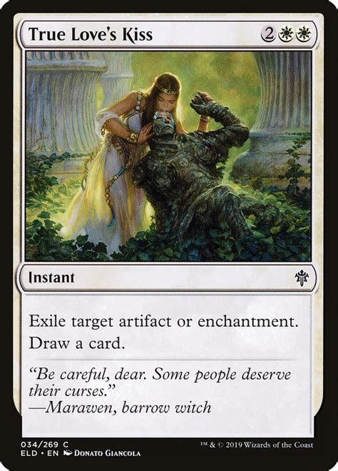 As you get to know him better, you may feel. True Love's Kiss · Throne of Eldraine (ELD) #34 · Scryfall ...