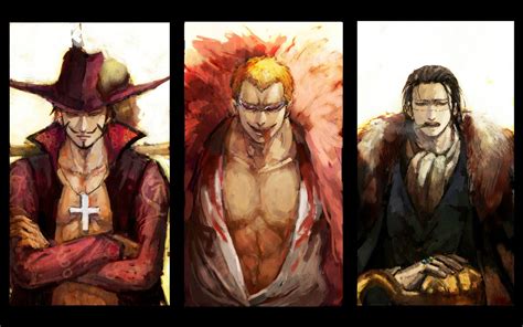 Deviantart is the world's largest online social community for artists and art enthusiasts, allowing people to connect through the creation and sharing of art. Mihawk Doflamingo and Crocodile 6k Wallpaper HD