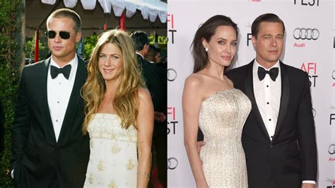 After photos of brad pitt and jennifer aniston at the sag awards went viral, the post reached out to famed actress and third point in the love triangle, angelina jolie, who was hosting a children's birthday party at chuck e. Brad Pitt se desculpou com Jennifer Aniston por atitudes ...