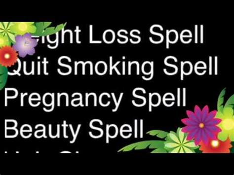 Or if you're looking for. Change your life spells - YouTube