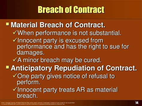 Breach of contract complaint forms, answers to complaints, discovery forms, and much more available for all your contract complaint needs. PPT - Contracts: Third Party Rights, Discharge, Breach ...