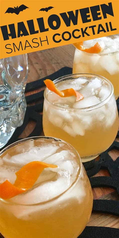 #margarita #tequila #cointreau #georgiapeach #peachmargarita #frozendrinks #cocktails. Have the Halloweeniest happy hour ever with this fizzy ...