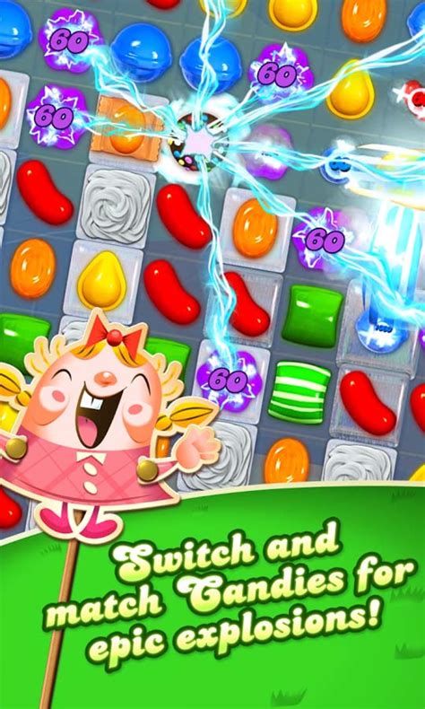 Candy crush saga is a bejeweled game with hundreds of levels and many different modes: Candy Crush Saga Online - Download