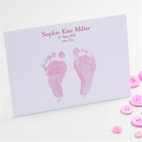 Just welcomed a little person into the world? personalised illustrated birth announcement cards by this is nessie | notonthehighstreet.com