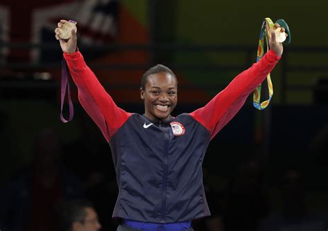 Again, we only counted individual olympic gold medals. Claressa Shields becomes first U.S. boxer to win two ...