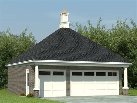 3-Car Garage Plans | Detached Three-Car Garage Plan # 006G ...