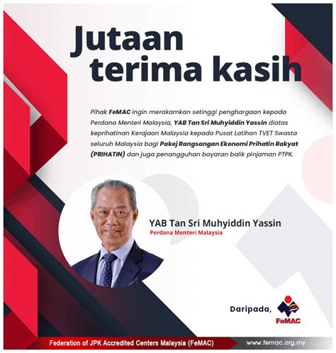 Malaysia bakal mempunyai barisan menteri kabinet yang baharu 2020 susulan dari tumbangnya kerajaan pakatan harapan (ph). Setinggi penghargaan kepada Perdana Menteri Malaysia, YAB ...