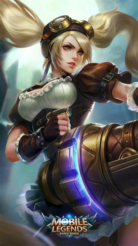La historia de mobile legends parte 1. Layla - Mafelic Gunner | Mobile legend wallpaper, Mobile ...
