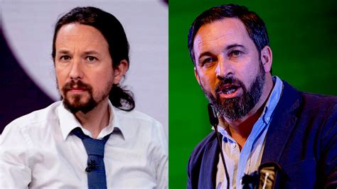 Desde el 15 de novi. Tensión entre Pablo Iglesias y Santiago Abascal a causa ...