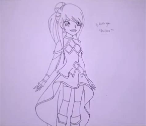 Drawing of lolirock coloring page turn on the printer and click on the drawing of lolirock you then you can print it and color it as you like. Drawing Izira from LoliRock | Coloriage