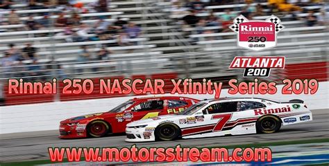 Free features include live race, qualifying and practice leaderboards for all nascar series. 2019 Rinnai 250 Nascar Xfinity Series Live Stream