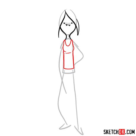 I think i might do a whole series of the adventure t. How to draw Marceline from Adventure Time - Step by step ...