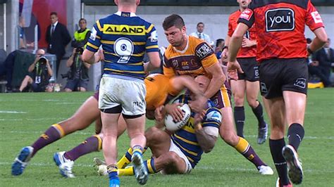 Do not miss parramatta eels vs brisbane broncos game. NRL finals 2019: Joe Ofahengaue on report high tackle on ...