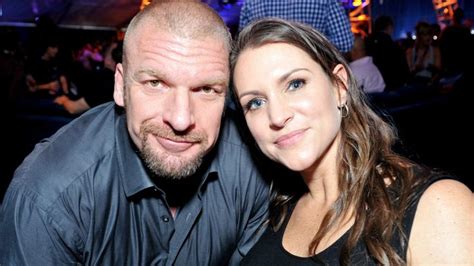 Stephanie mcmahon was born into the business and has been running around backstage for as long as she could run. Stephanie McMahon and Triple H at the Superbowl ...