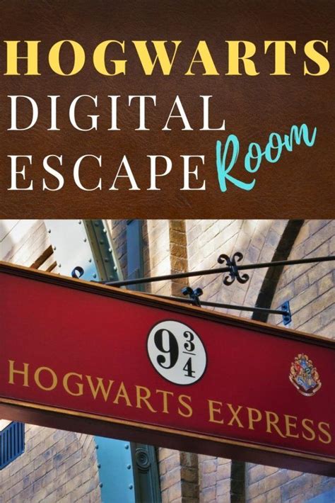 Certainly some quirks, some wait time may be required… but there is plenty around to distract the kids. New Hogwarts Digital Escape Room in 2020 | Escape room ...