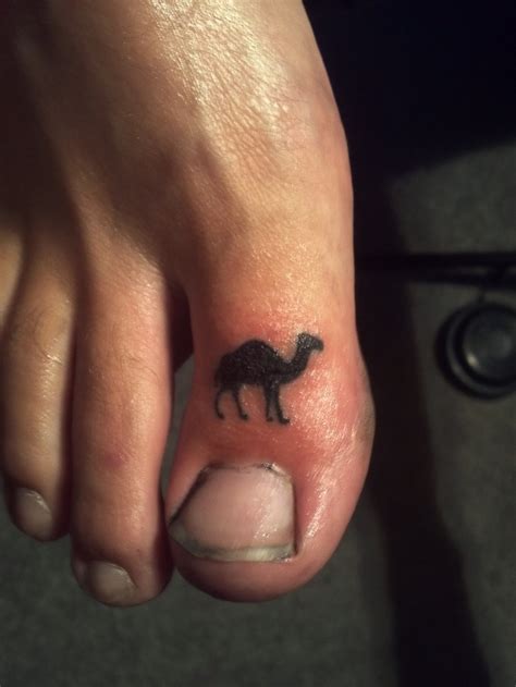 Camel tattoo on toe was upload by olga on wednesday, september 17, 2014, into a category toe. Toe Tattoos