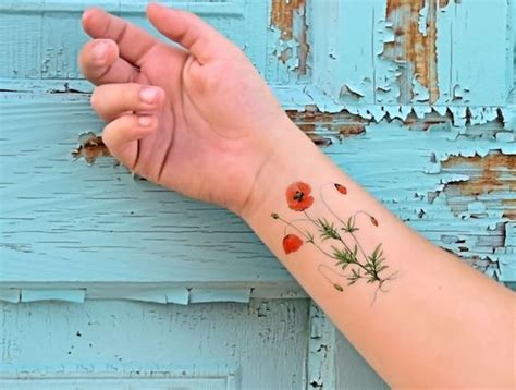 Bouquet de fleurs coquelicot coloriage difficile. 30 inspirations de tatouages pour le printemps ! en 2020 ...