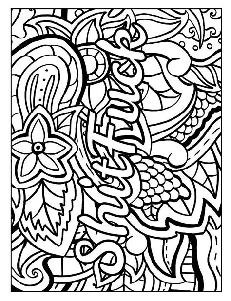 Explore 623989 free printable coloring pages you can use our amazing online tool to color and edit the following free swear word coloring pages. 3 Free Swear Word Coloring Pages. Check out these swear ...