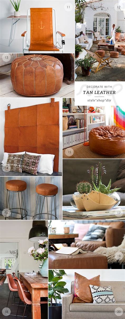 The home kitchen store is an online shop bringing you the latest and most popular products, monthly specials, and a seasonal experience. 40 ways to decorate with tan leather | Decor, Leather ...