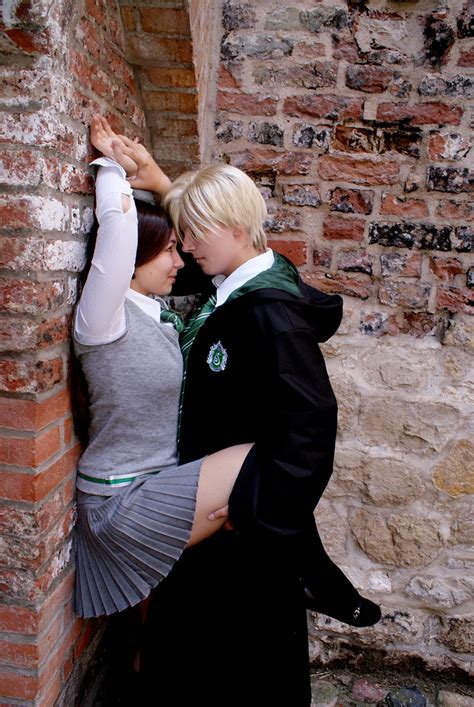 She shouldnt even be in stupid gryffindor, she belongs in slytherin. Draco Malfoy / Pansy Parkinson | anderswelt.cosplay | Flickr