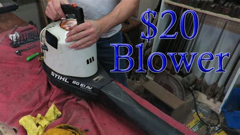 Maybe you would like to learn more about one of these? $20 Stihl BG 61 AV Blower - YouTube