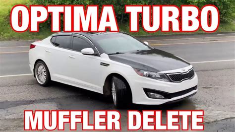 Kia optima 2013 — autotv. 2013 Kia Optima Turbo DUAL EXHAUST w/ MUFFLER DELETE ...