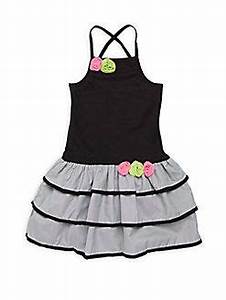  Catalou Little Girl 39 S Two Tone Cotton Dress Girl Outfits