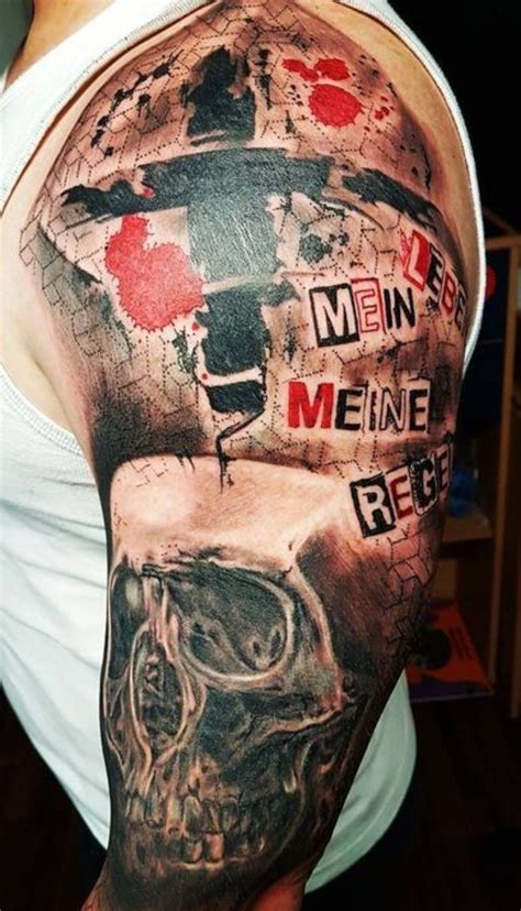 Deviantart is the world's largest online social what are trash polka tattoos? Bild von Michael Schmidt auf tattoovorlagen | Trash polka ...