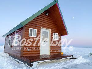 Lake of the woods cabin rental. Bostic Bay Luxury Ice Cabins - Lake of the Woods