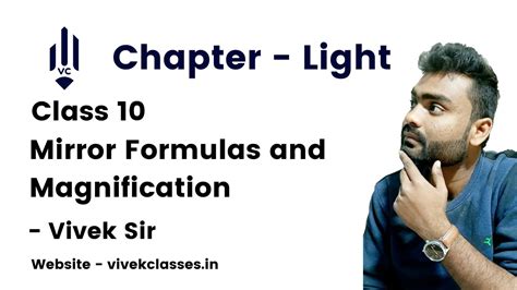 Refraction through a rectangular glass slab. Class 10 Light Part -09 | Mirror formula and Magnification ...