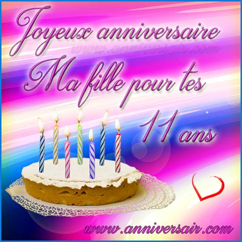 Joyeux Anniversaire 11 Ans