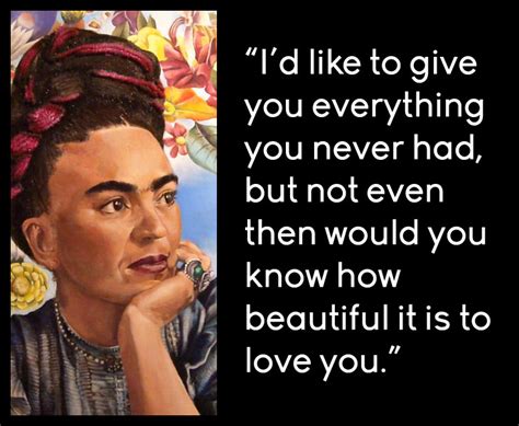 'si actuas como si supieras lo que estas haciendo, puedes hacer lo que quieras.', 'te vas? 8 of Frida Kahlo's Most Memorable Quotes