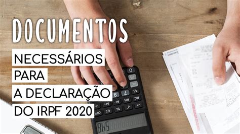 A declaração do imposto de renda 2021 costuma gerar muitas duvidas aos brasileiros, entre elas a declaração do imposto de renda só pode ser feita em relação ao ano anterior, consequentemente, a sua sendo a partir do número neste documento que você deverá declarar seu imposto de renda. Documentos Necessários para a Declaração do Imposto de ...